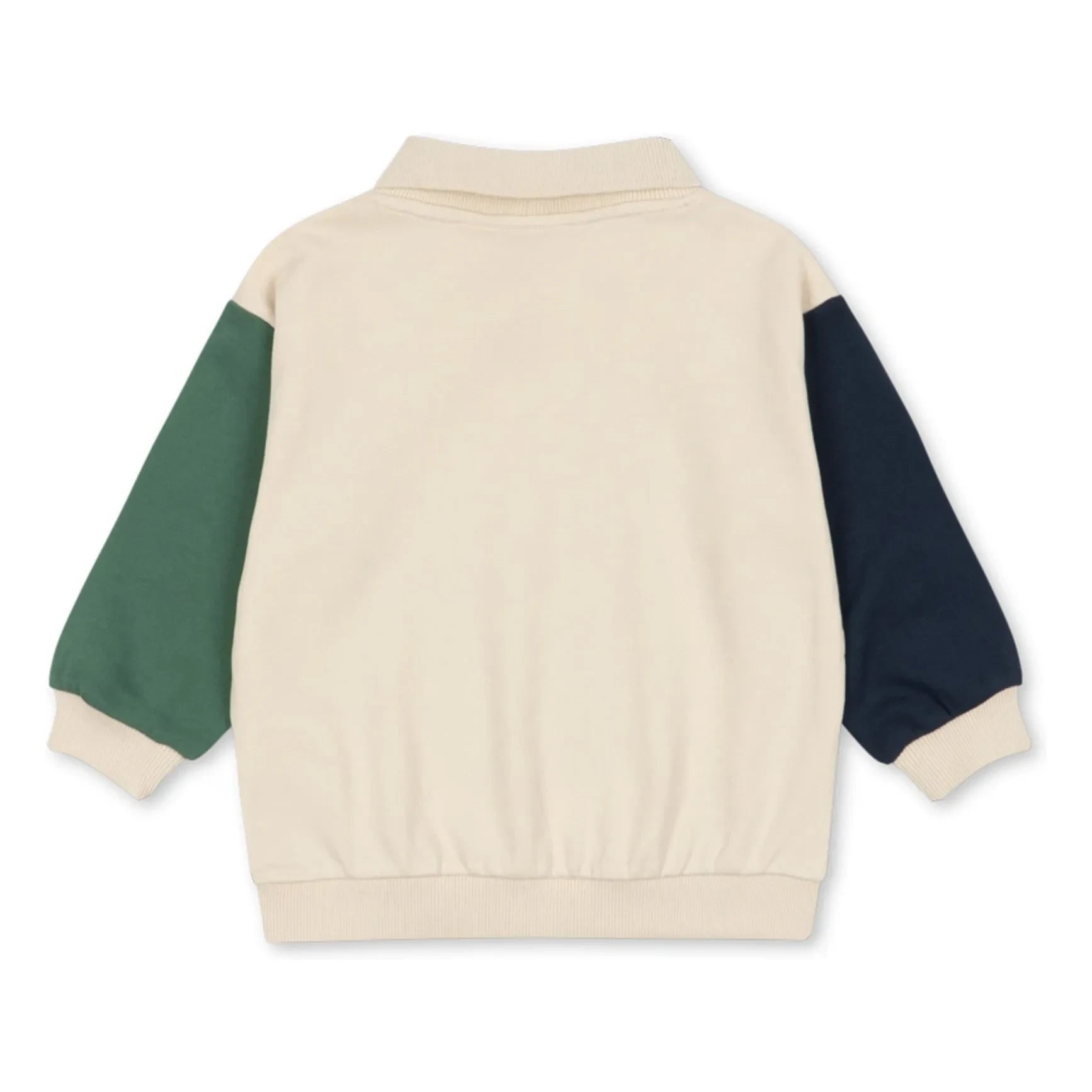 Konges Sløjd - Polka Dot Evening Party Organic Cotton Sweat Polo | Beige