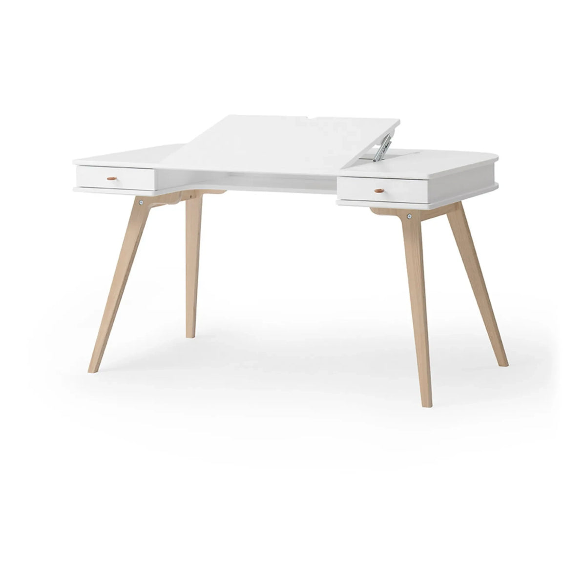 Oliver Furniture - Ahşap Masa, 66 cm | Beyaz