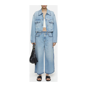 Closed - Boxy Denim Jacket | Light Blue
