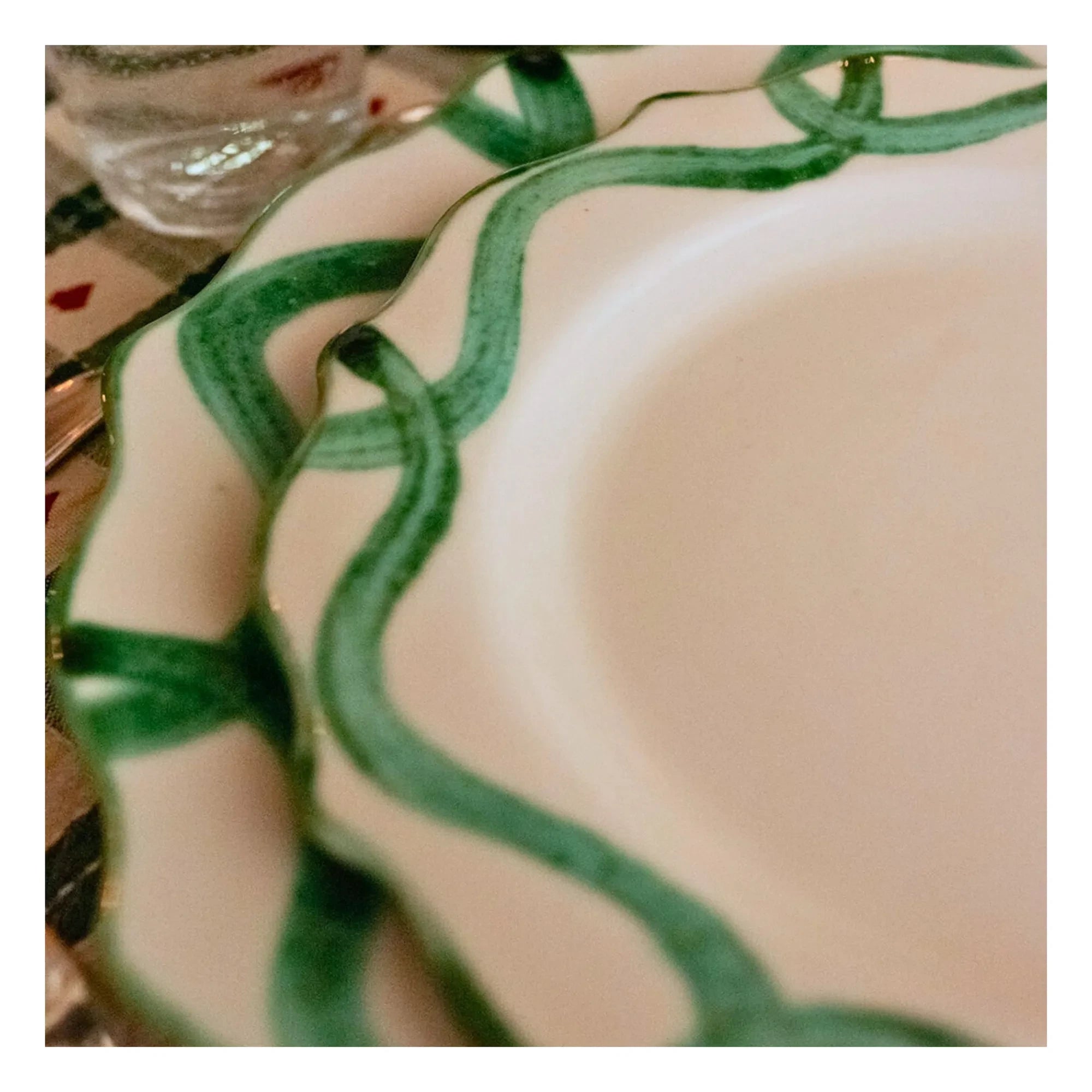 Denise - Olaf Plate | Green