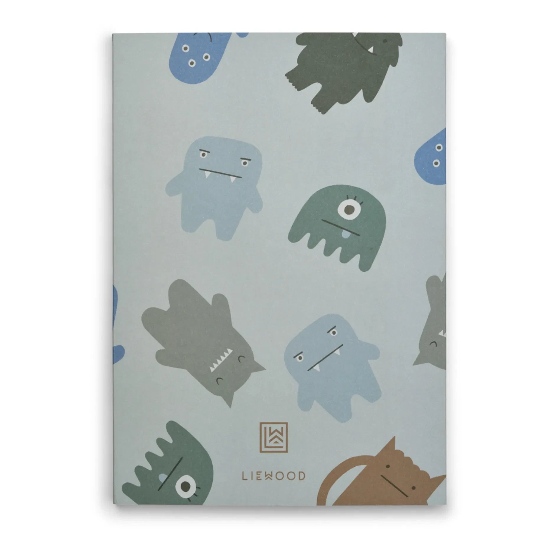 Liewood - A4 Jae defter | Monster/Mist