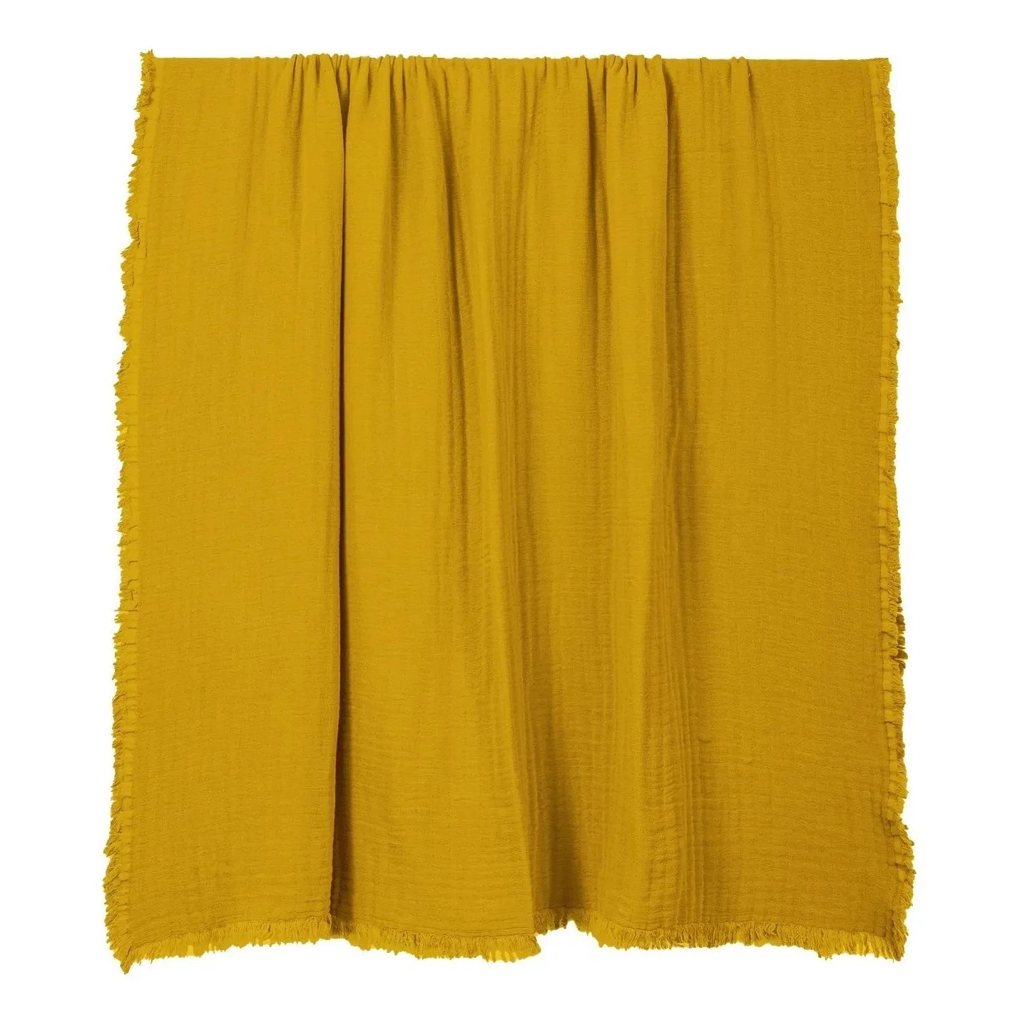 Haomy - Vanly Cotton Gauze Cover | Mustard