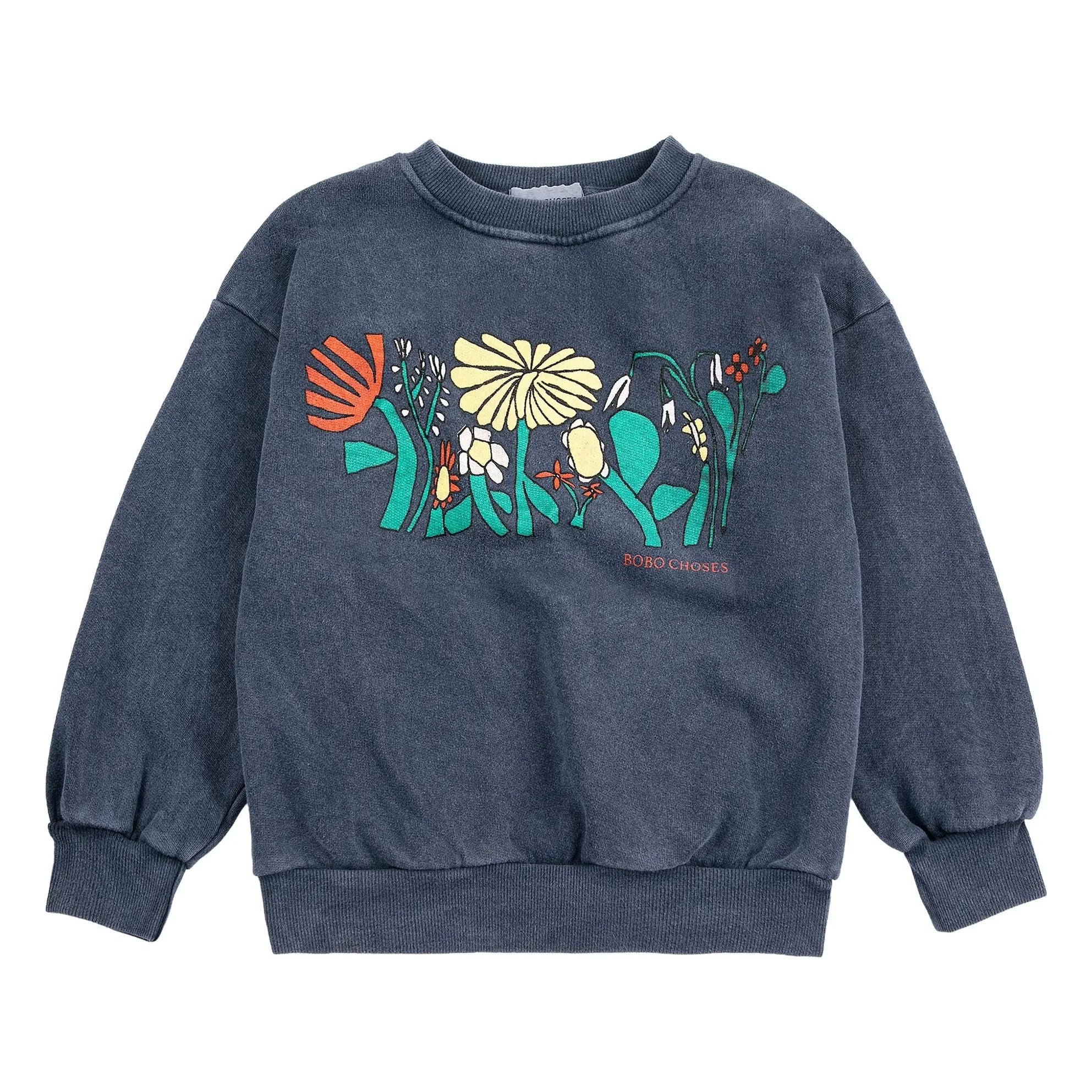 Bobo Choses - Herbalist organic cotton sweatshirt | Navy