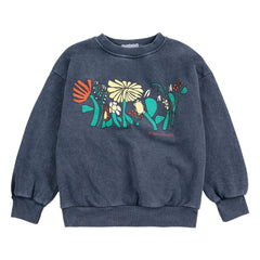 Bobo Choses - Herbalist organic cotton sweatshirt | Navy