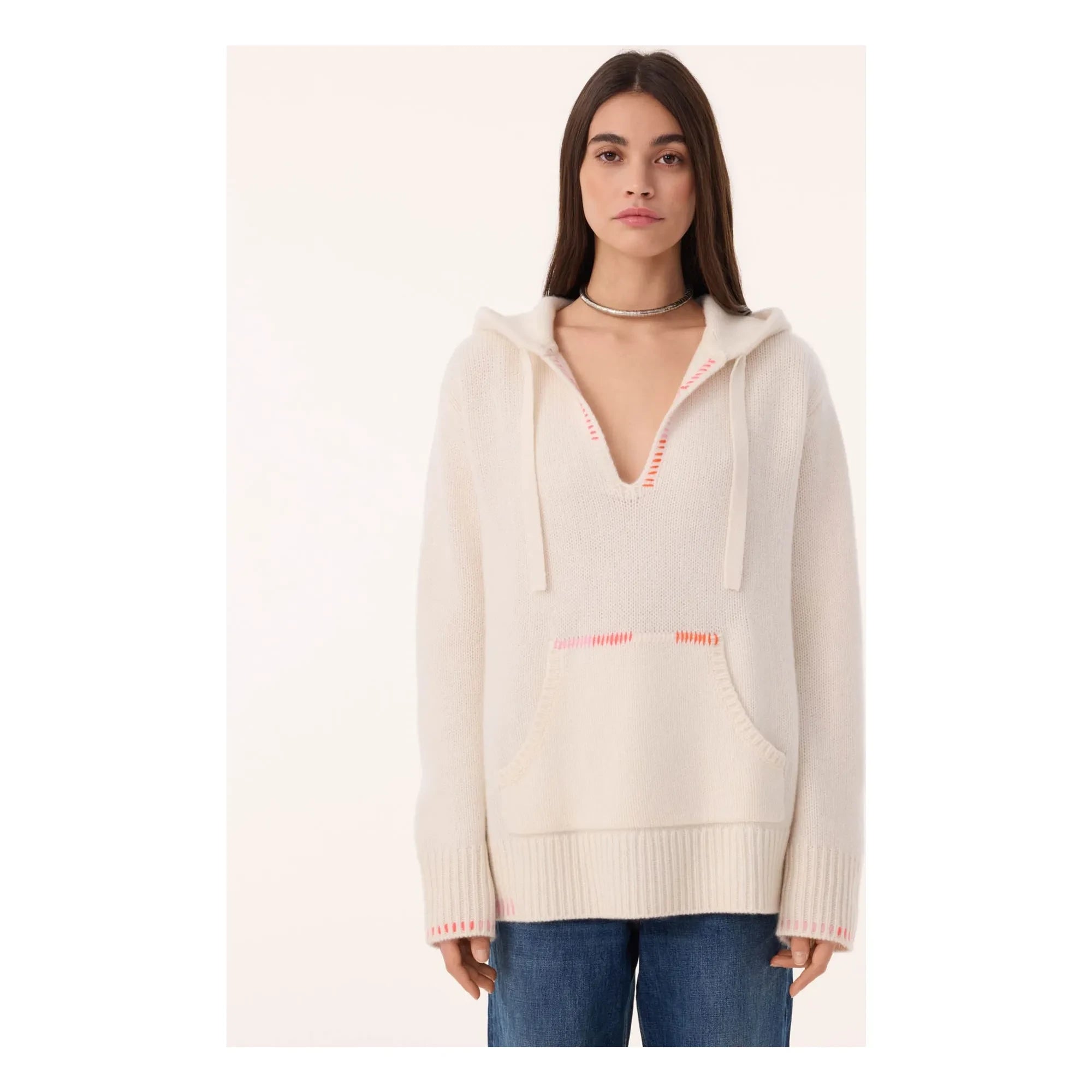 Kujten - Solmar Cashmere Sweater | White
