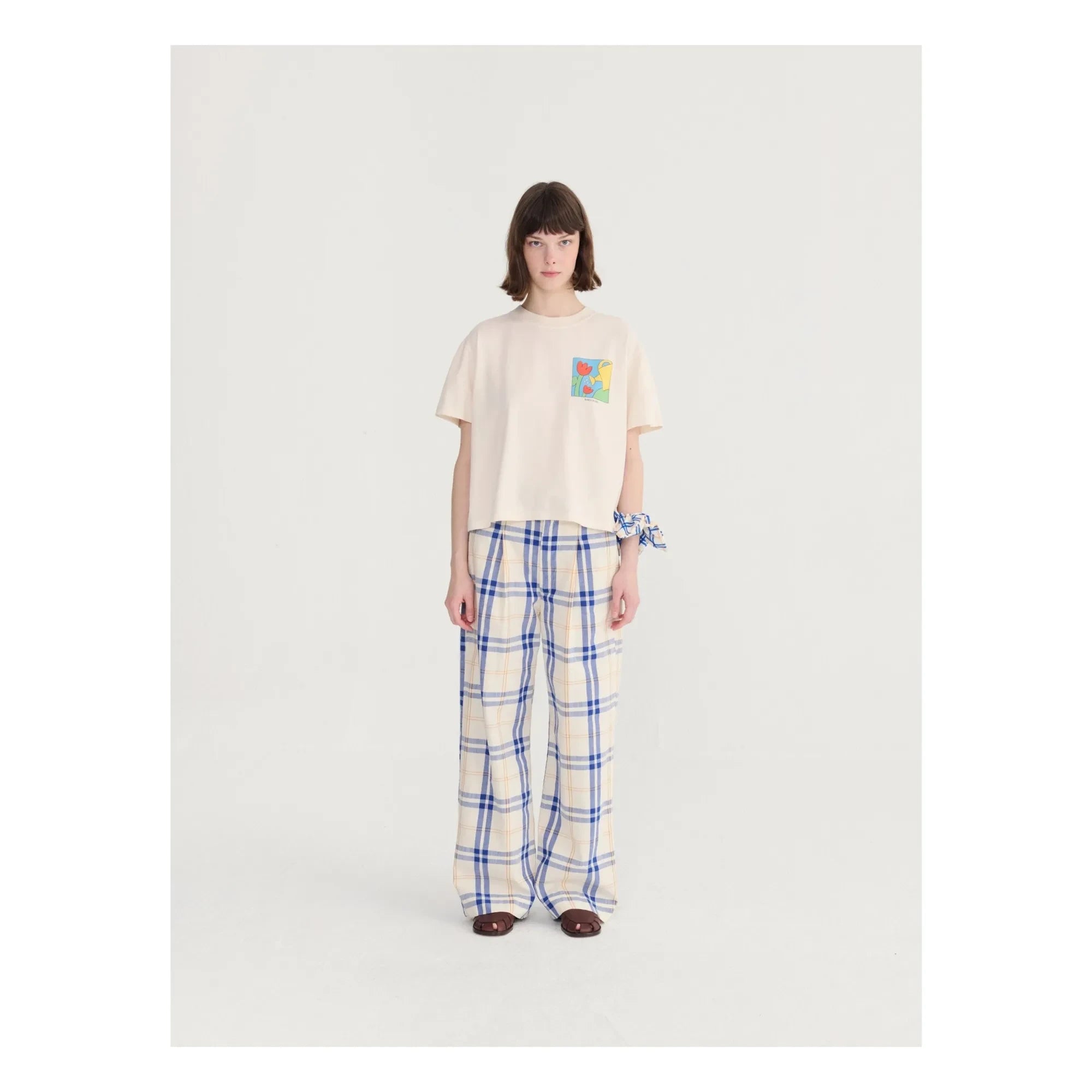 Bobo Choses - Gardening Time organic cotton T-shirt | Ecru