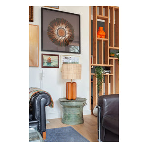 Cosin - Raffia Lampshade Table Lamp Charlotte | Natural