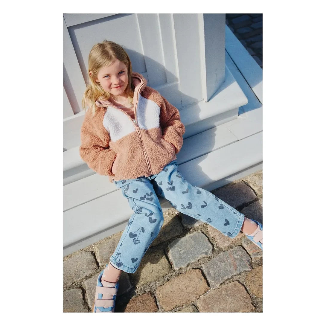 Liewood - Jackson Reversible Sherpa-Style Jacket, Made from Recycled Fibers | Light Pink