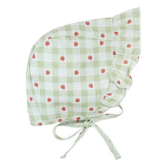 Petit Lem - Béguin Check Organic Cotton | Green