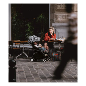Stokke® - YOYO³ 6+ Baby Stroller White Frame | Zebra