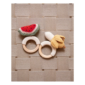 Patti Oslo - Teething Ring Banana | Yellow