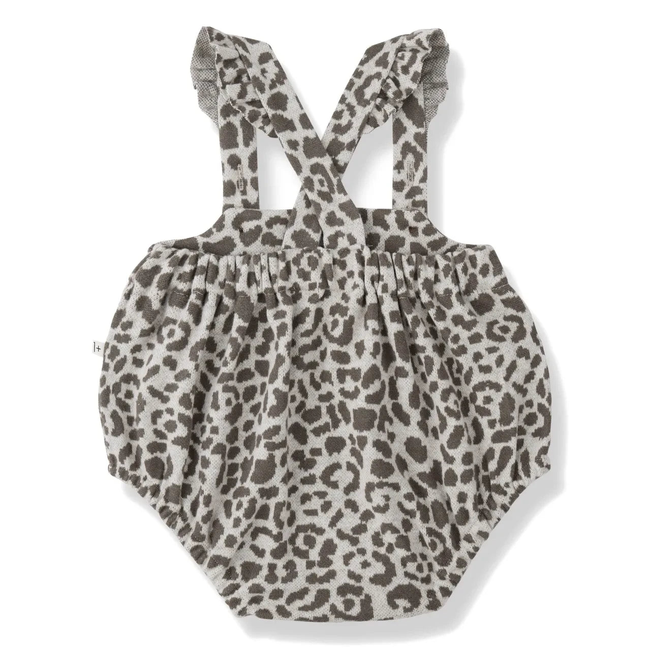 1+ in the family - Siena Leopar Kürklü Tulum | Koyu kahverengi