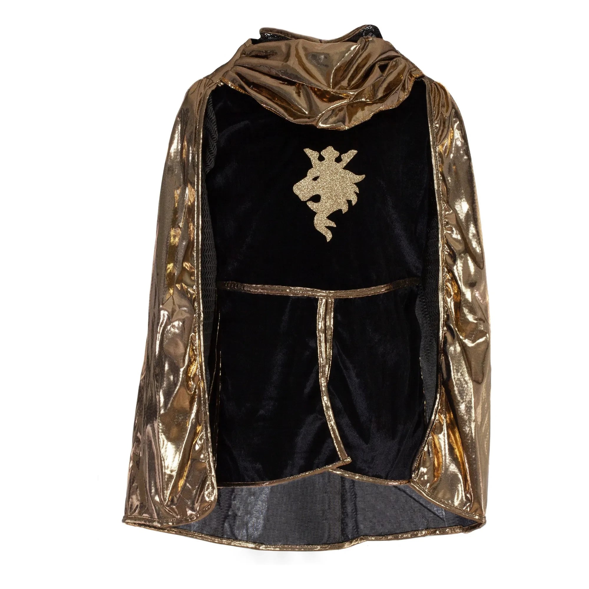Great Pretenders - Cape and Crowned Knight Costume | Or