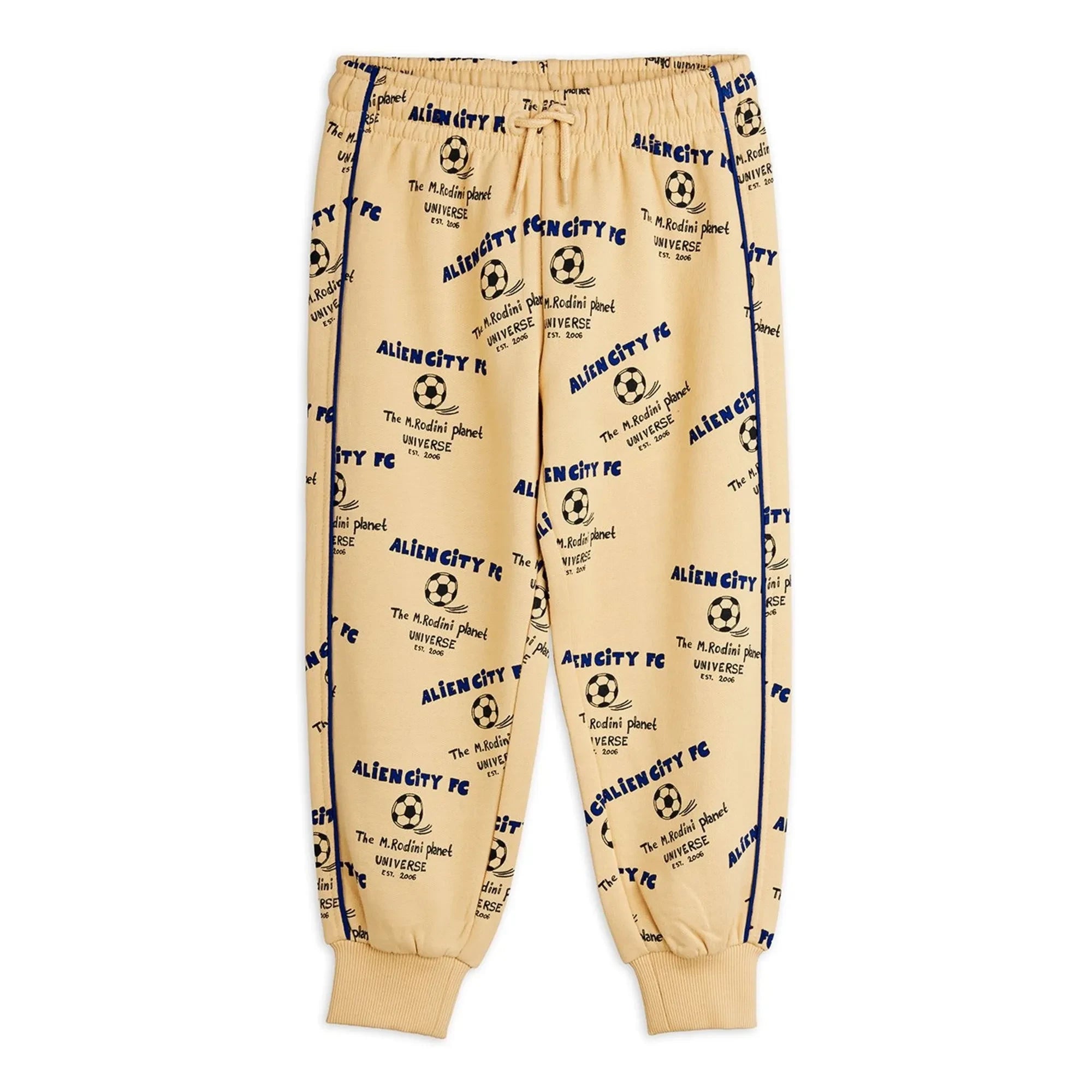 Mini Rodini - Alien City Organic Cotton Jogger | Beige