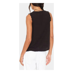 Xirena - Portia Cotton Top | Black