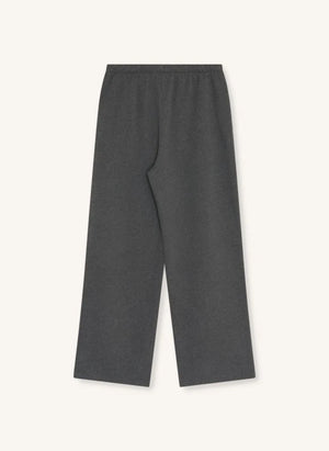 the new society - Pamuk Logo Jogger | Heather grey