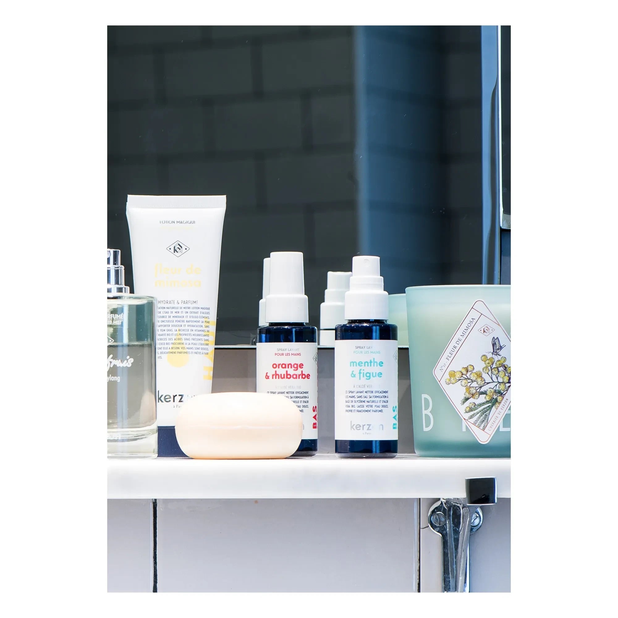 Kerzon - Hand Cleansing Spray - Orange and Rhubarb
