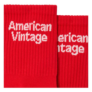 American Vintage - Clypsun Socks | Red