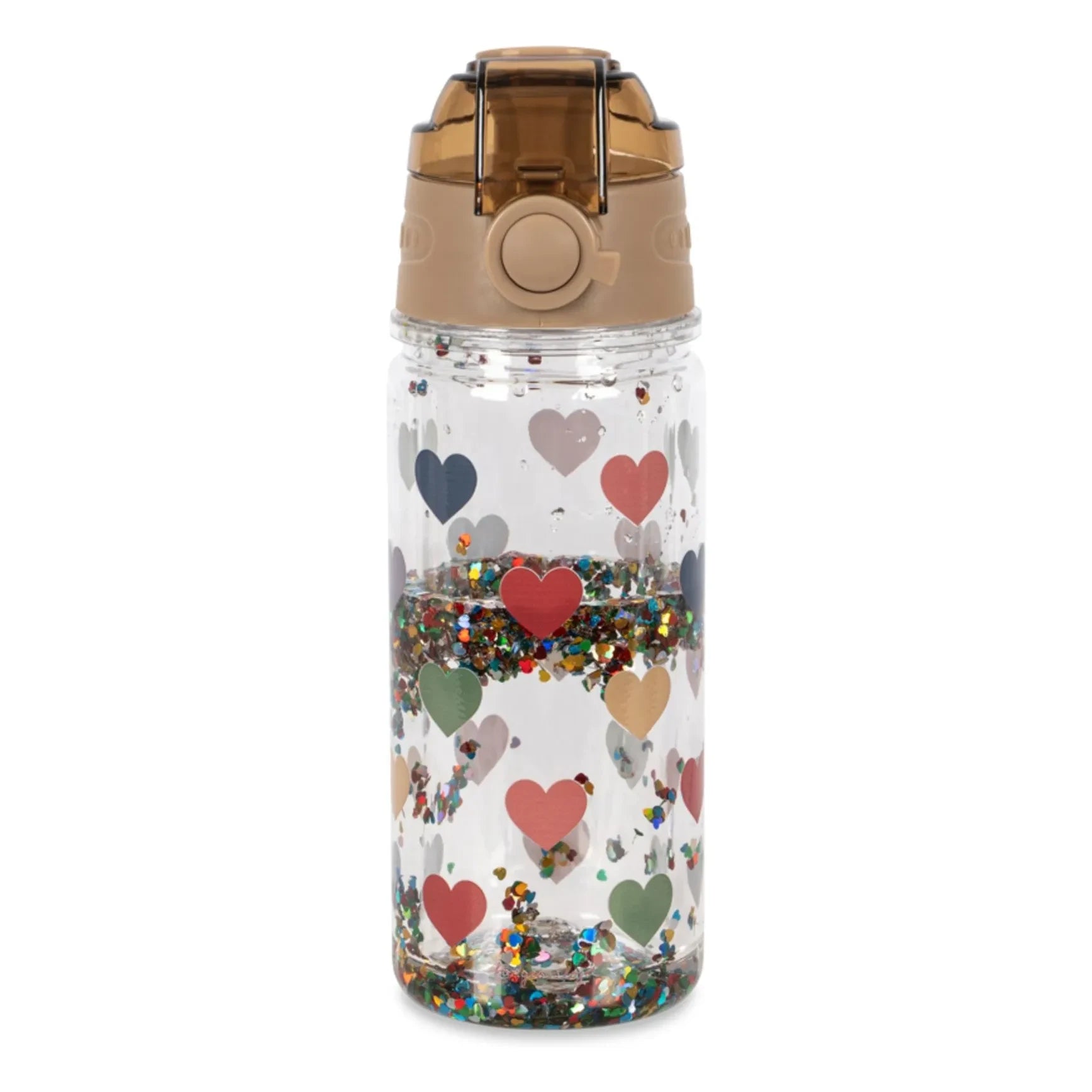 Konges Sløjd - Glitter Heart Water Bottle