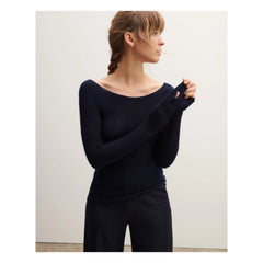 Bompard - Seamless Cashmere Ultra-Thin Turtleneck Sweater | Black