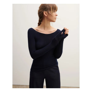 Bompard - Seamless Cashmere Ultra-Thin Turtleneck Sweater | Black