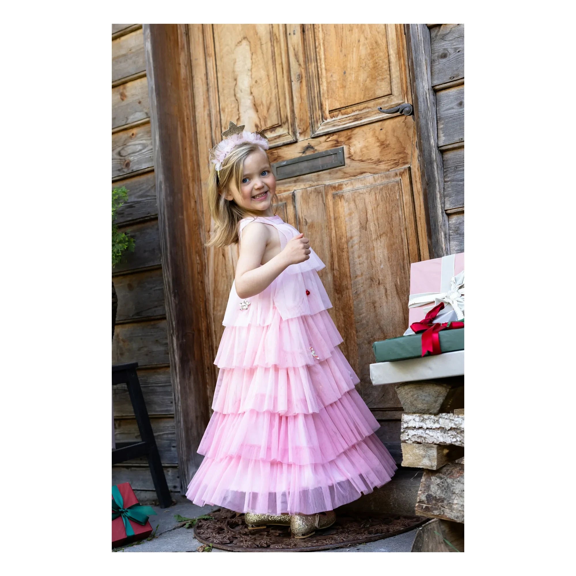 Great Pretenders - Bowless Christmas Tree Dress | Pink