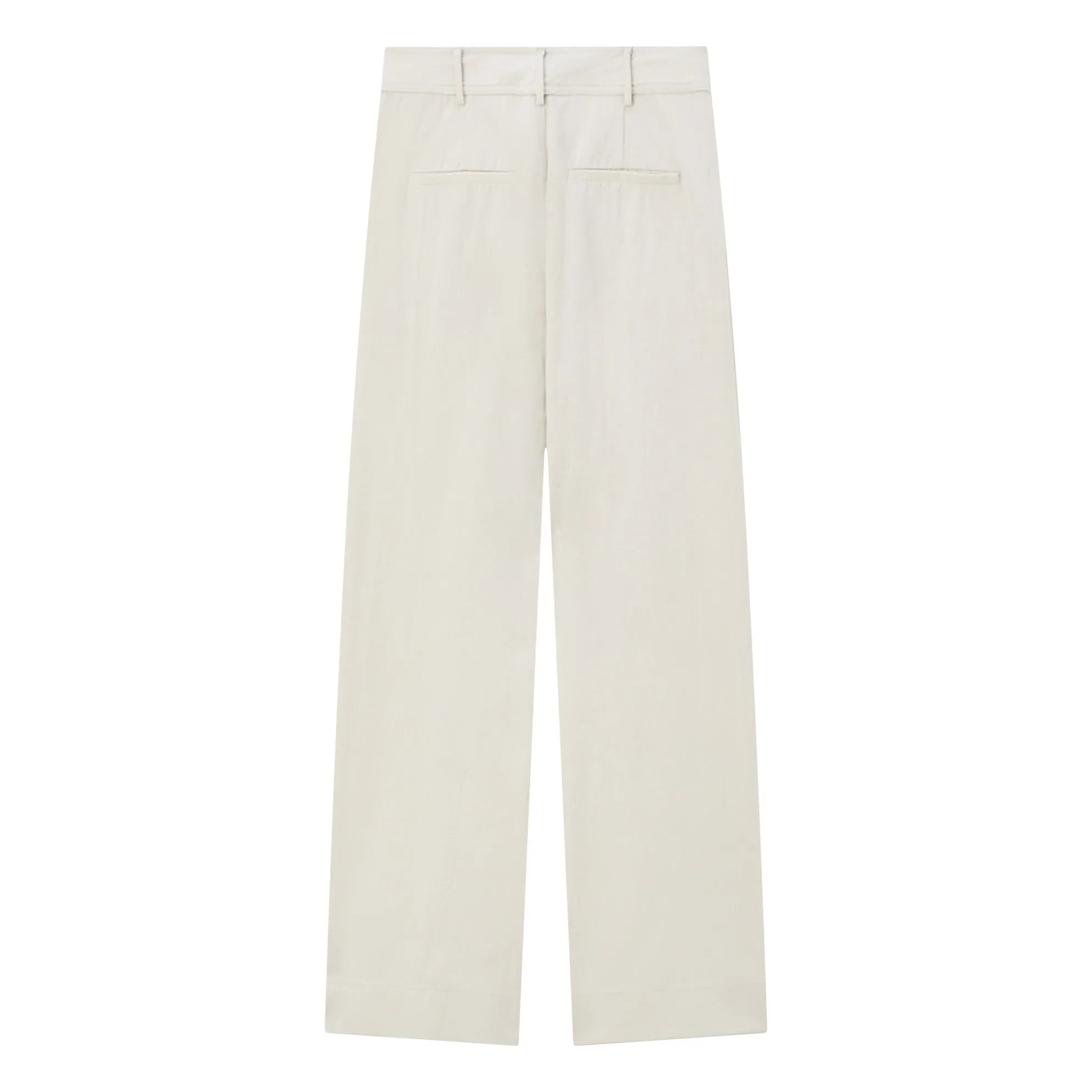 Pomandère - Wide-Leg Pants | White