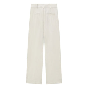 Pomandère - Wide-Leg Pants | White