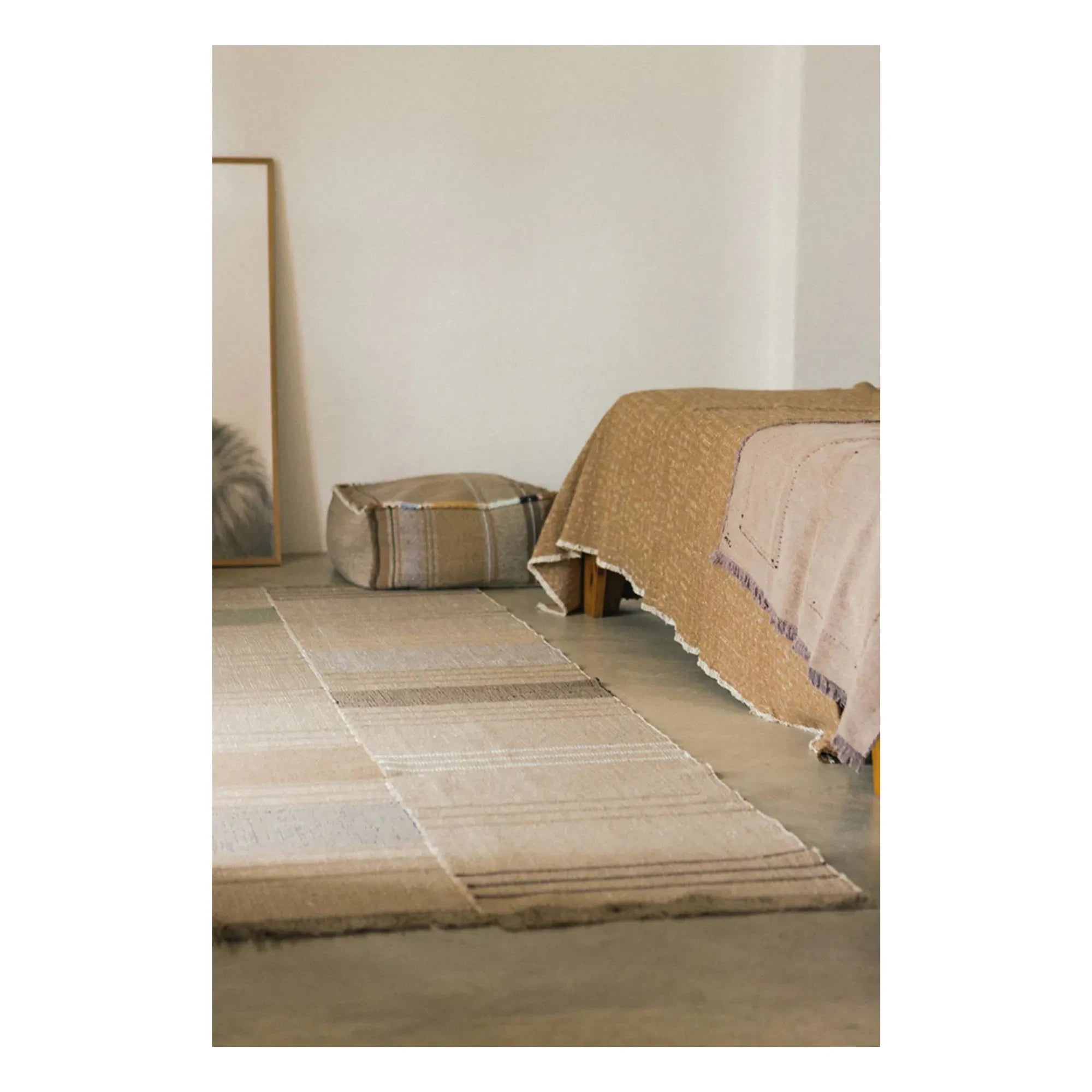 Lorena Canals - Pouf Puebla | Bej