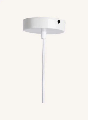 Present Time - Vienna Striped Pendant Lamp | Burgundy