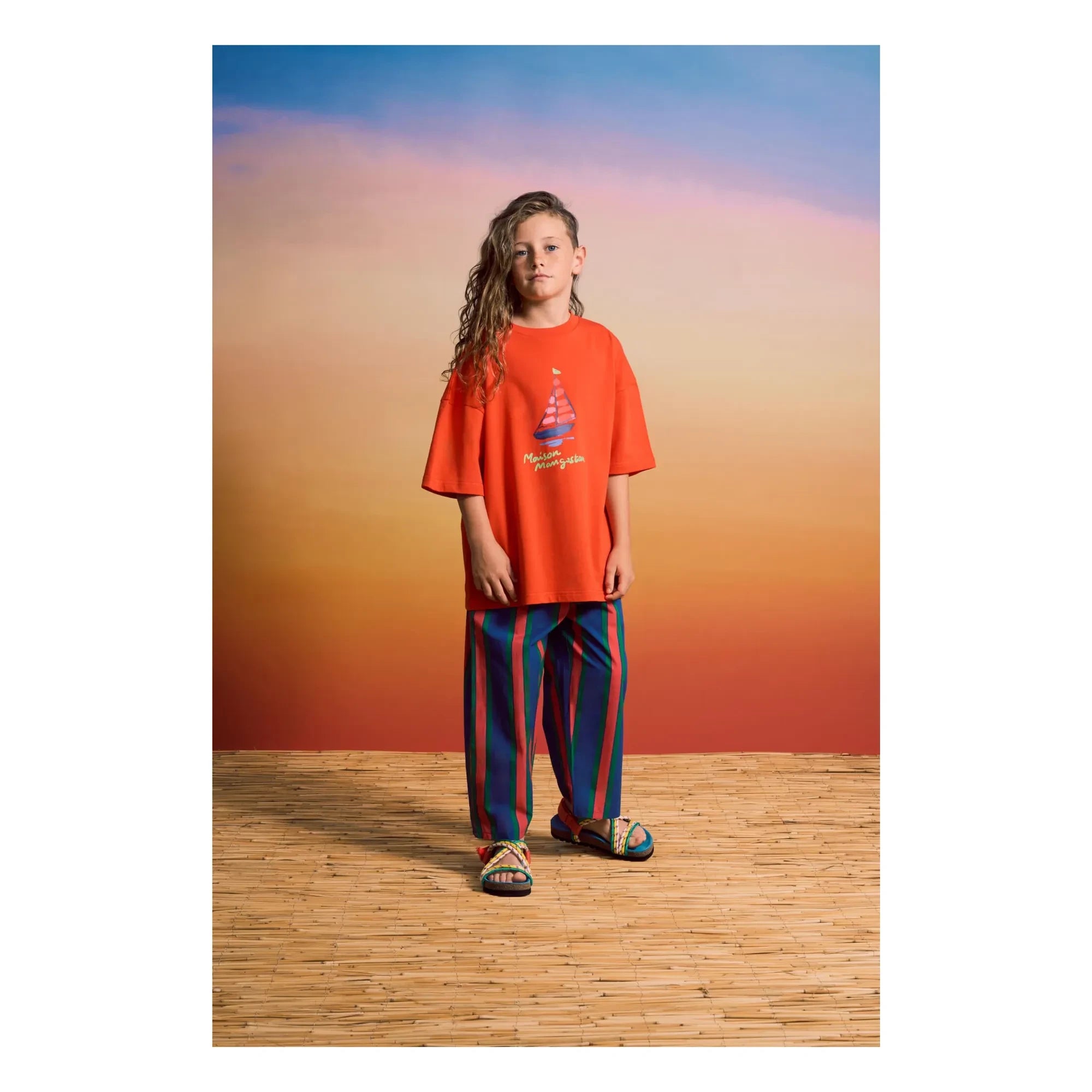 Maison Mangostan - Sailboat T-Shirt | Red