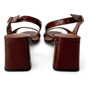 Rivecour - Sandal No. 674 Patent Leather | Cognac
