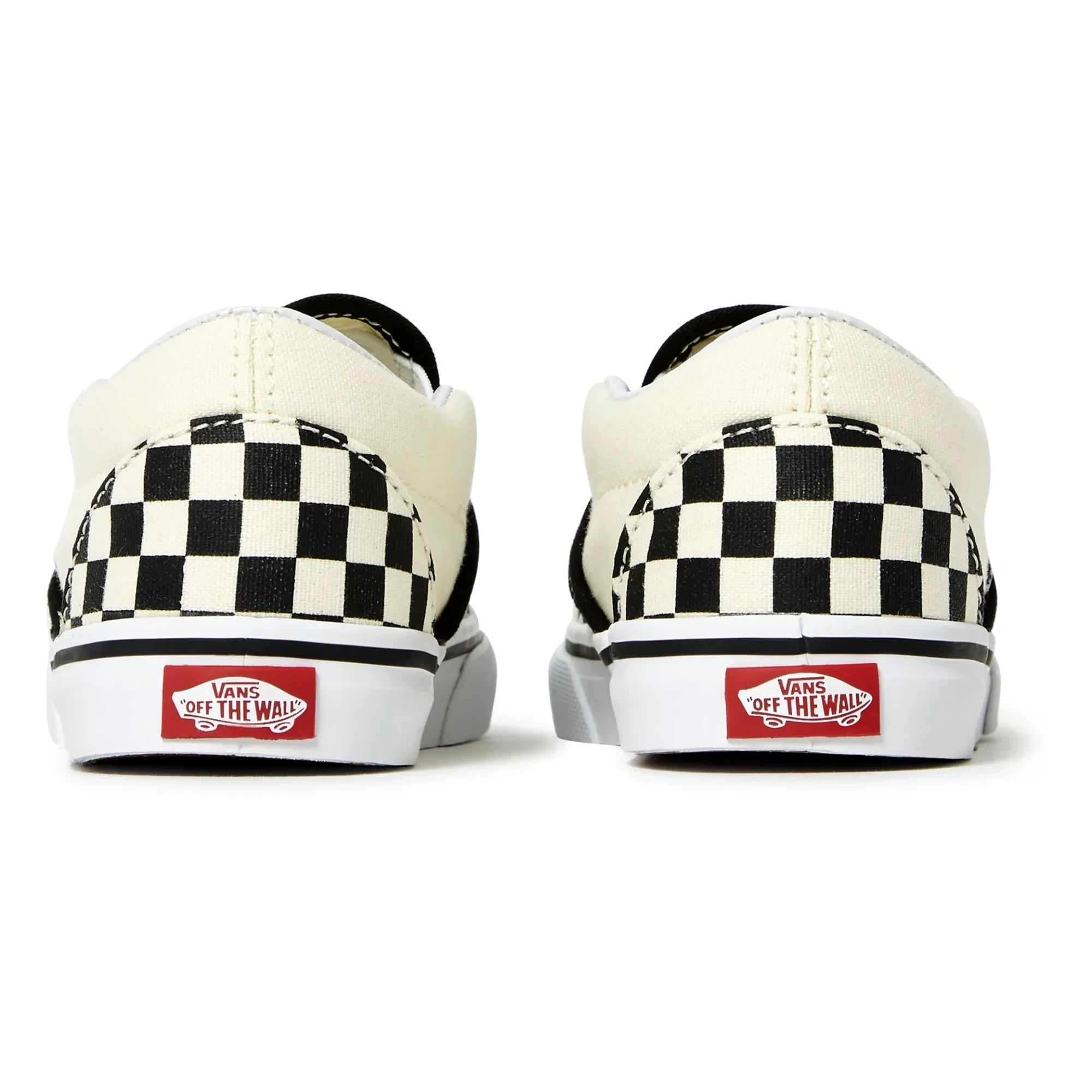 Vans - Checkerboard Classic Slip-On Shoes | White