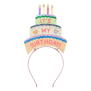 Mimi & Lula - Birthday Cake Hair Band | Orange