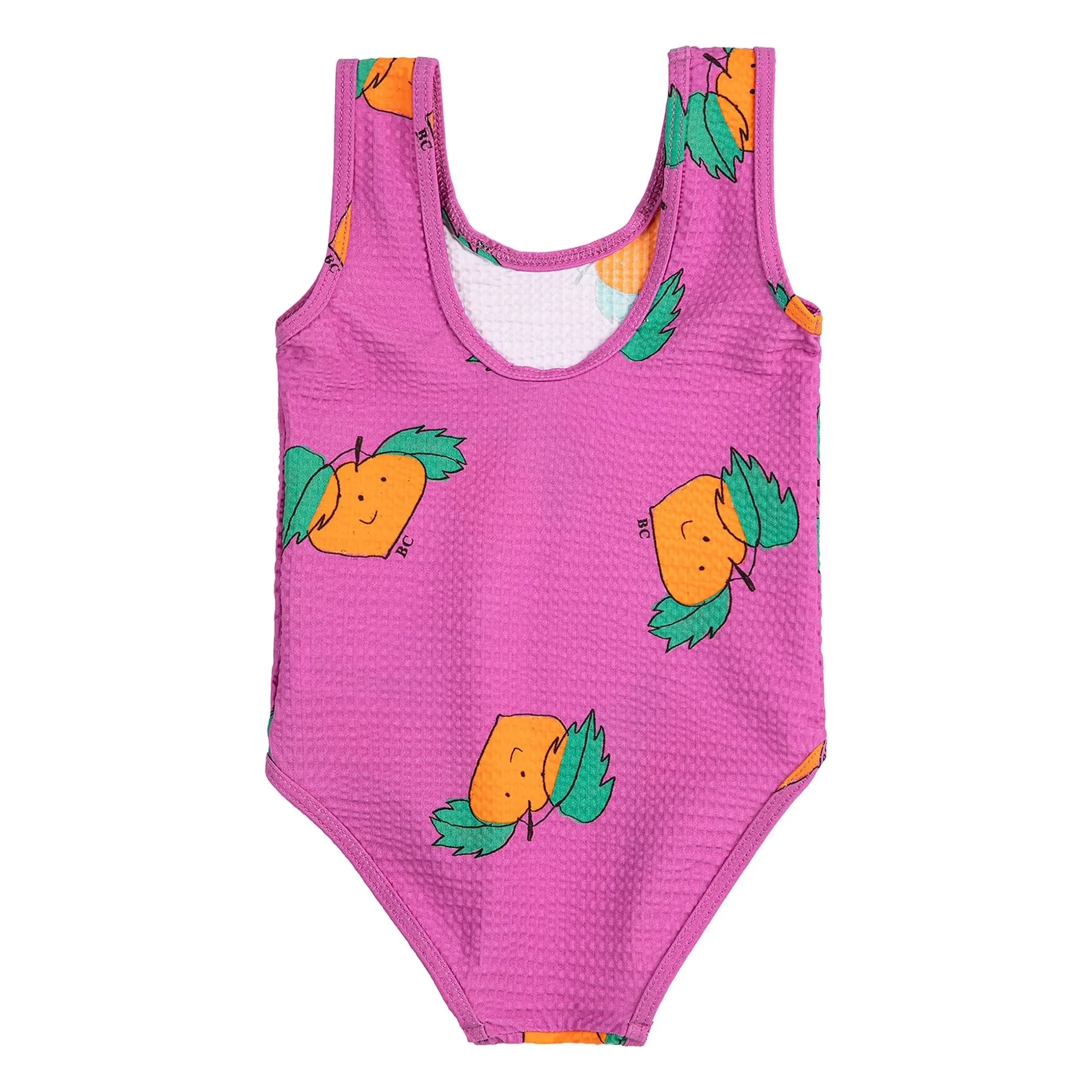 Bobo Choses - Orange Recycled Fiber Baby Swimsuit | Purple