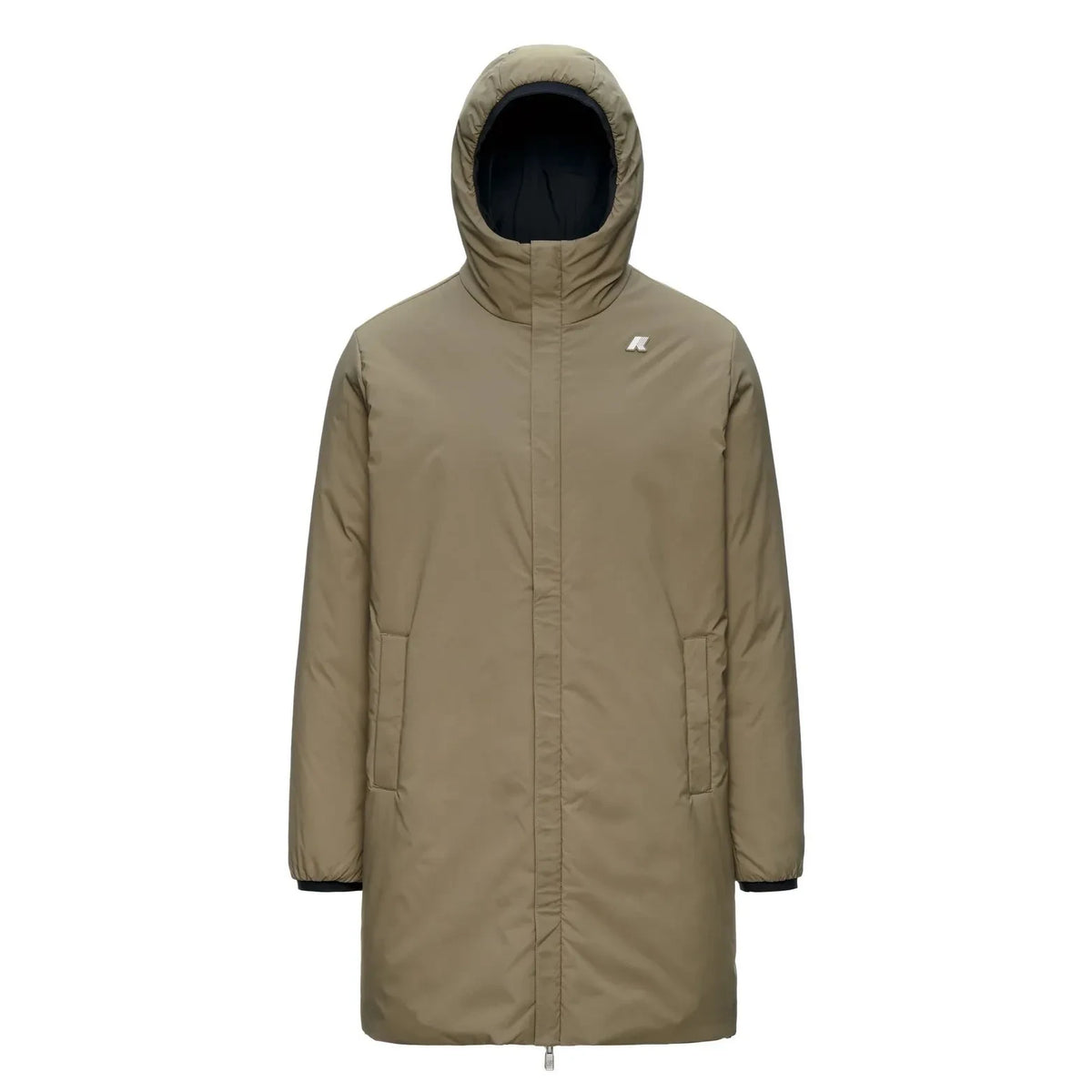K-way - Jack St Warm Çift Taraflı Ceket | Haki