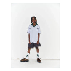 Main Story - Organic Cotton Polo Neck Sports T-Shirt | Light Blue