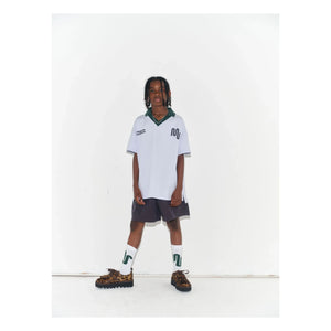 Main Story - Organic Cotton Polo Neck Sports T-Shirt | Light Blue