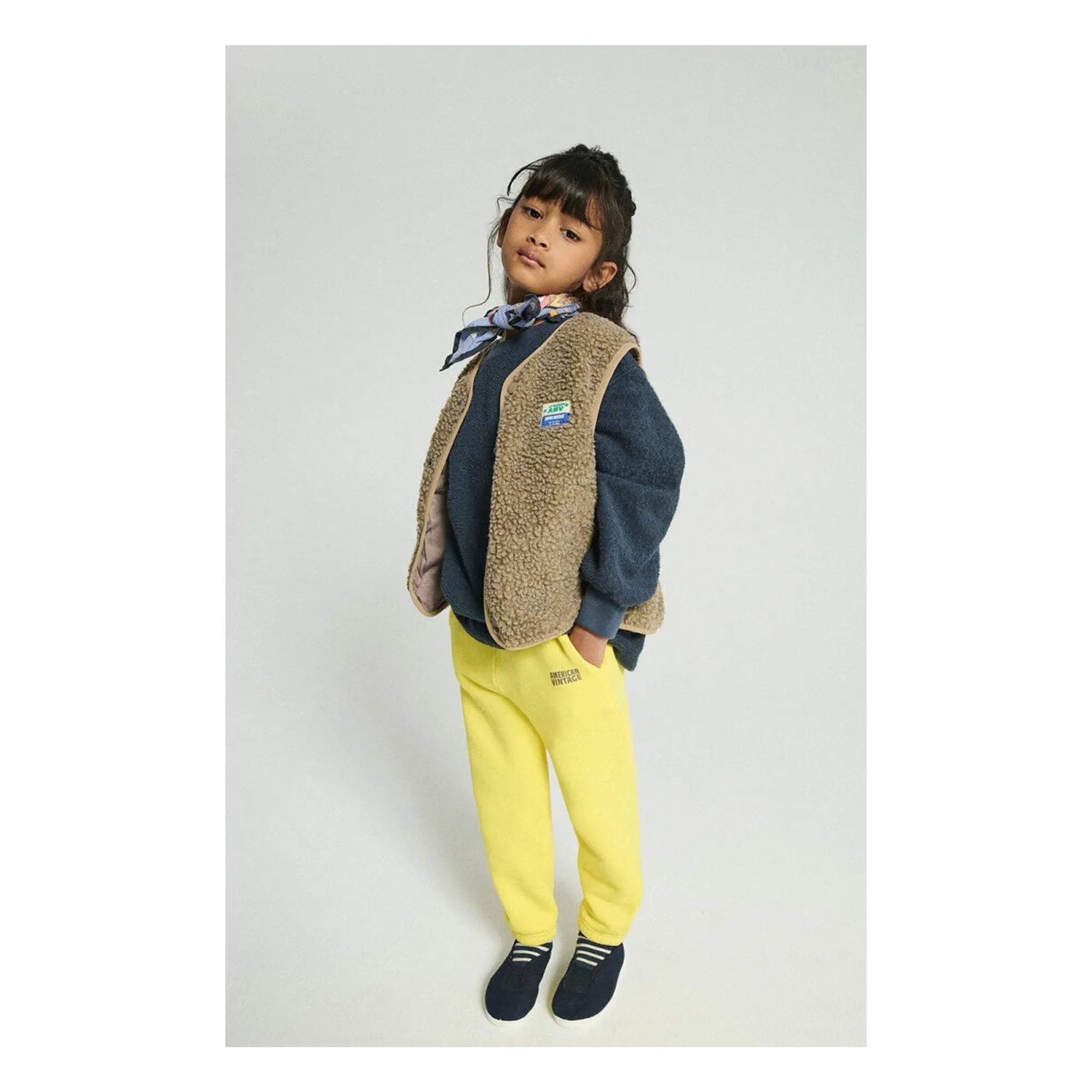American Vintage - Hoktown Sleeveless Vest | Brown