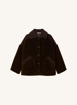 Sessùn - Buzlu Rocky kaban | Kahverengi