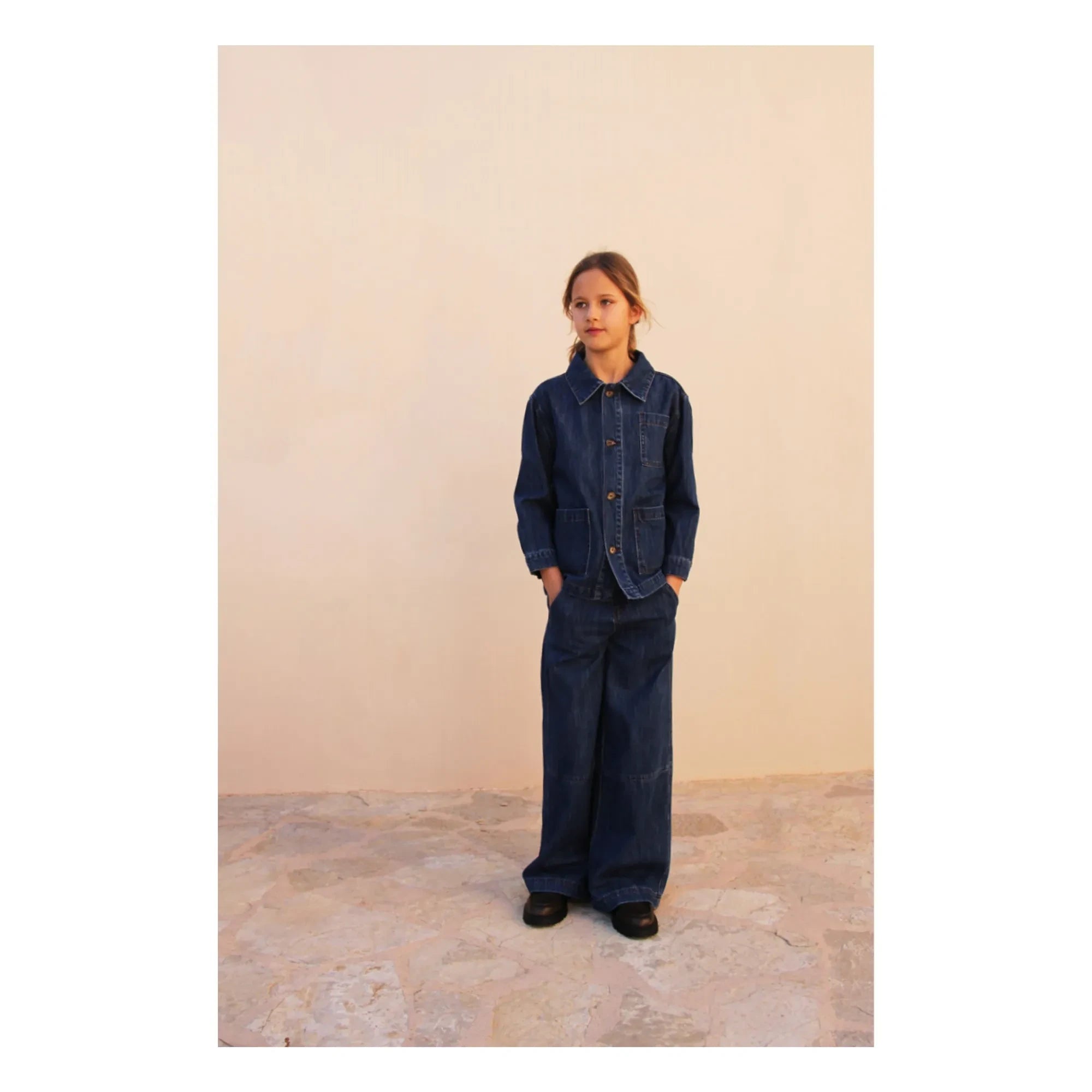 Longlivethequeen - Cargo Jeans Jacket | Raw Denim