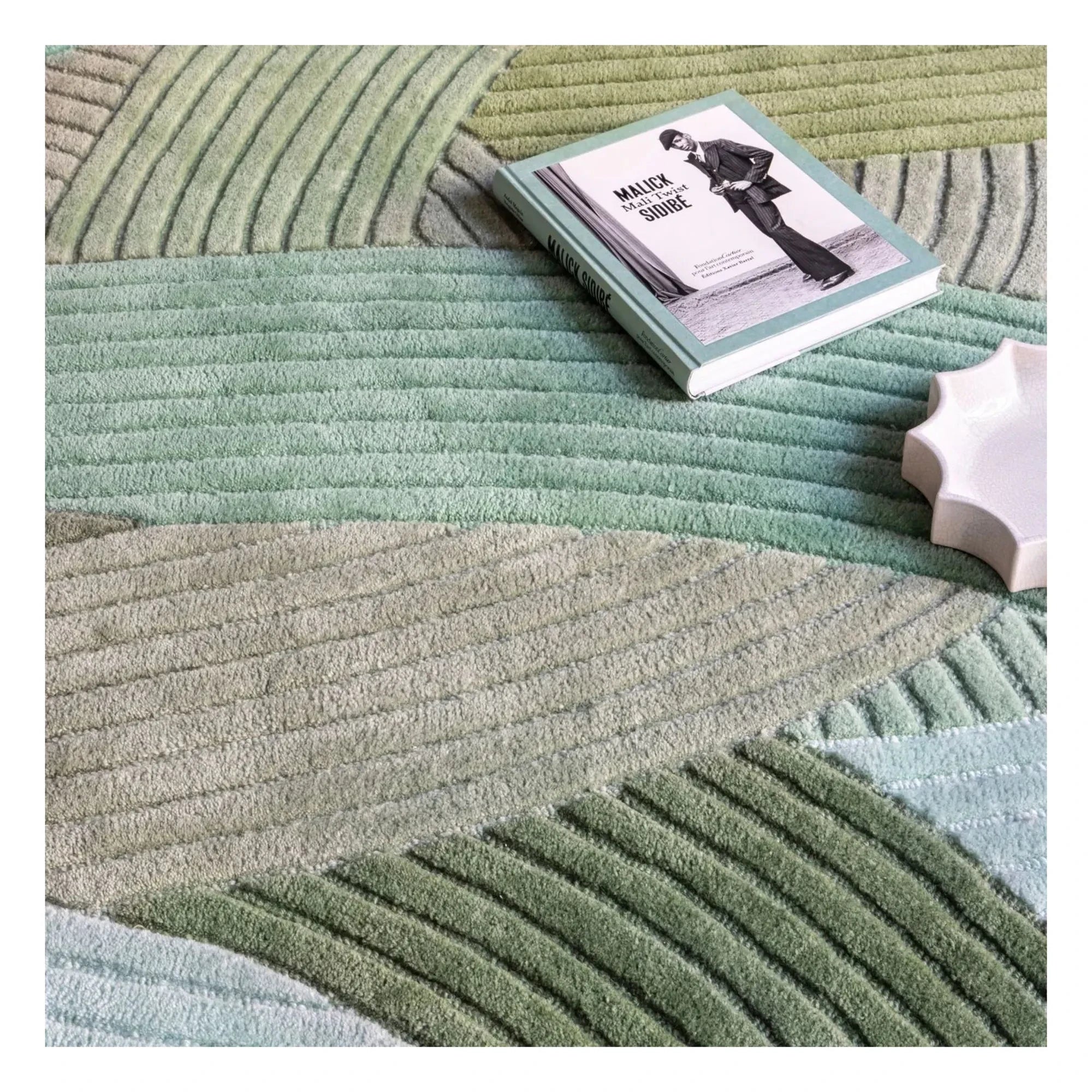 Edito - Canopée Wool Rug | Green