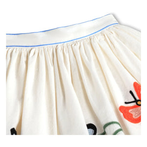 Molo - Bonnie Butterfly Organic Cotton Skirt | Ivory