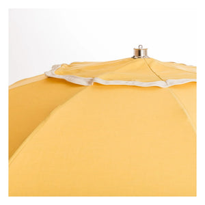Business & Pleasure Co. - Beach Club Wavy Umbrella | Yellow