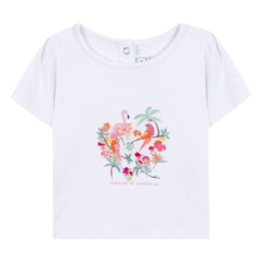Tartine et Chocolat - Tropique T-shirt | White