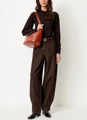 Sessùn - Carles Organic Cotton Jeans | Chocolate