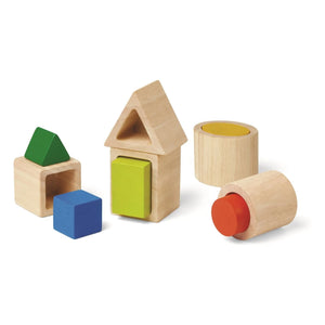Plan Toys - Interlocking Geometric Shapes