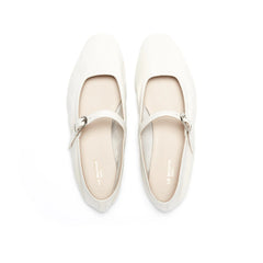 Le Monde Beryl - Ballet Shoes Mary Jane | Ecru