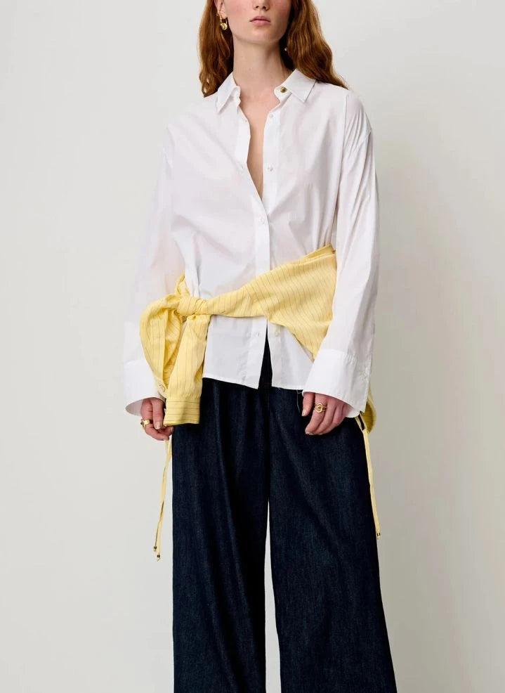 Sessùn - Neomi organic cotton shirt | Ecru