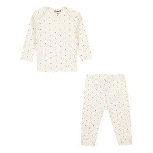 Bonton - Patino Star Pajamas | Light Yellow